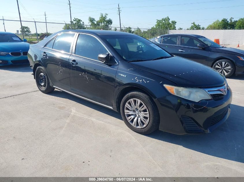 2014 TOYOTA CAMRY HYBRID HYBRID/LE/XLE