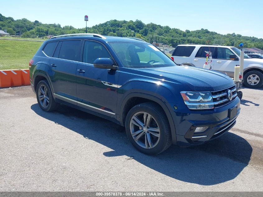 2019 VOLKSWAGEN ATLAS 3.6L V6 SE W/TECHNOLOGY R-LINE