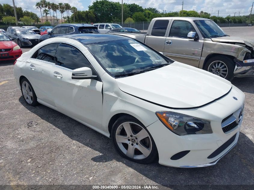 2018 MERCEDES-BENZ CLA 250