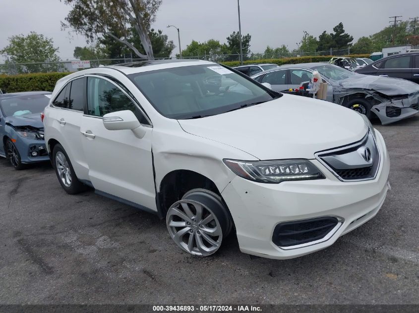 2016 ACURA RDX TECHNOLOGY   ACURAWATCH PLUS PACKAGES/TECHNOLOGY PACKAGE