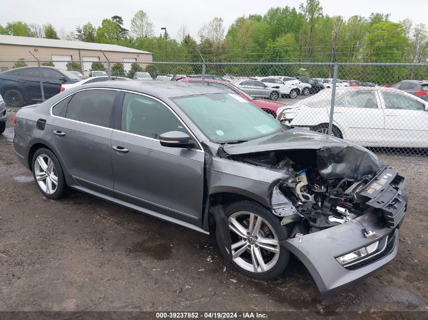 2014 VOLKSWAGEN PASSAT 2.0L TDI SEL PREMIUM