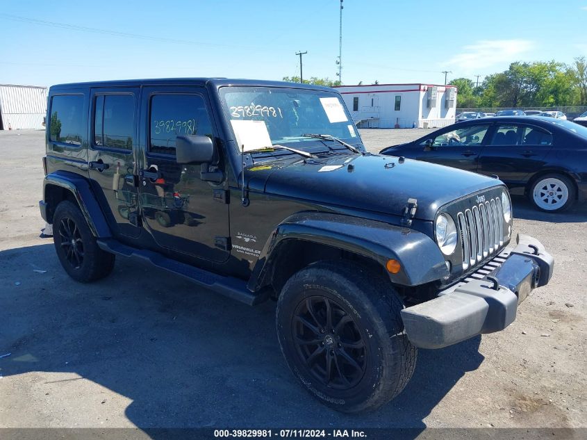 2017 JEEP WRANGLER UNLIMITED SAHARA 4X4