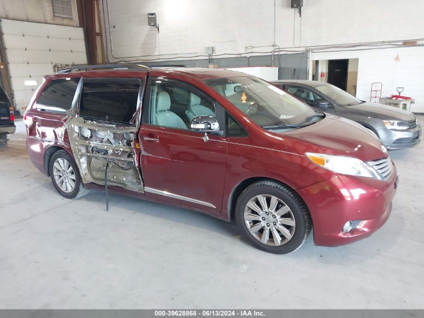 2014 TOYOTA SIENNA LIMITED 7 PASSENGER