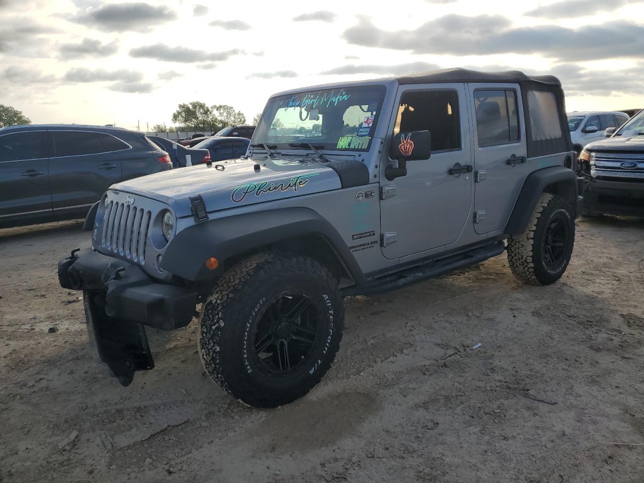 2016 JEEP WRANGLER UNLIMITED SPORT