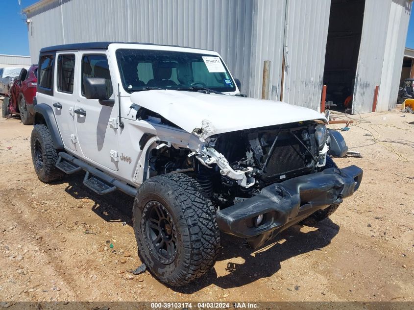 2020 JEEP WRANGLER UNLIMITED SPORT 4X4