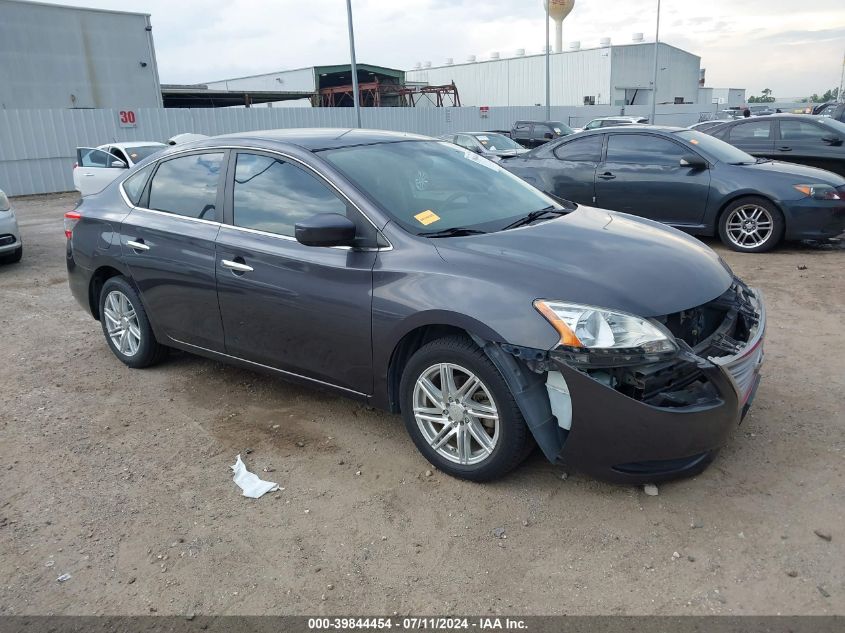 2013 NISSAN SENTRA S/SV/SR/SL