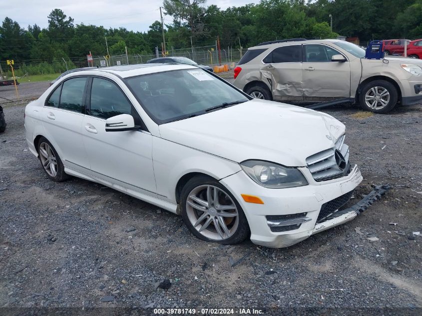 2013 MERCEDES-BENZ C 300 4MATIC