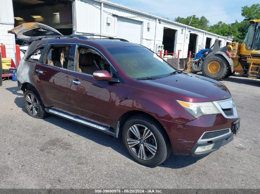 2010 ACURA MDX TECHNOLOGY