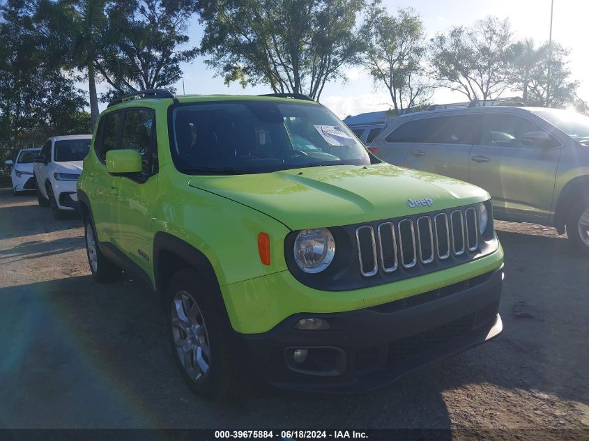 2017 JEEP RENEGADE LATITUDE FWD