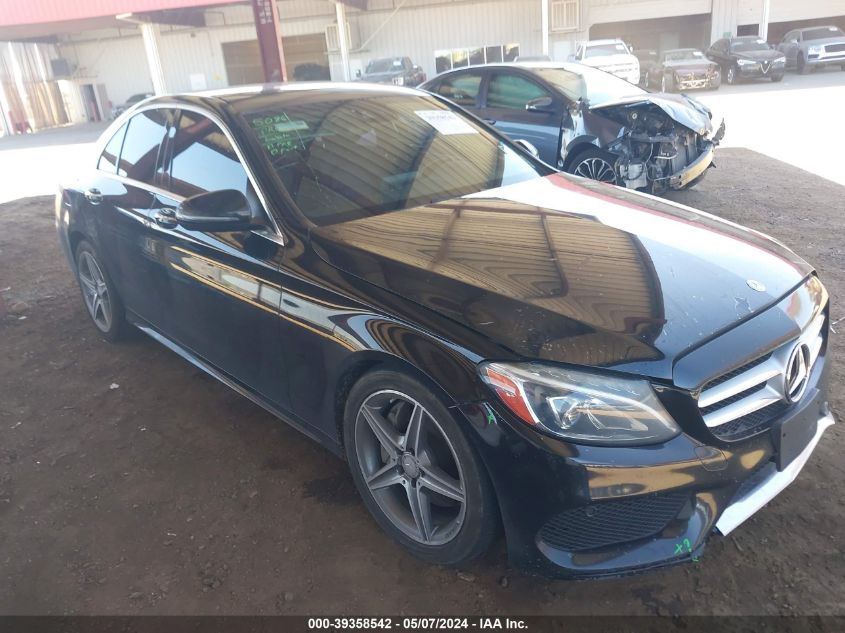 2016 MERCEDES-BENZ C 300 4MATIC/LUXURY 4MATIC/SPORT 4MATIC