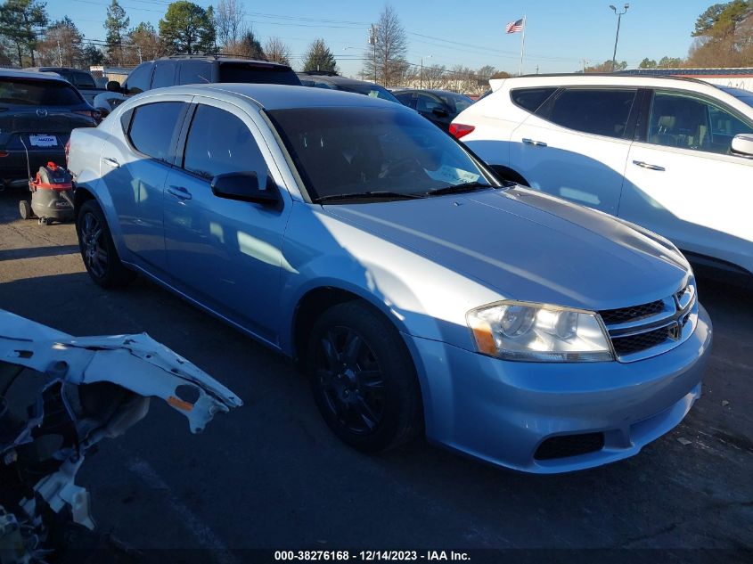 2013 DODGE AVENGER SE