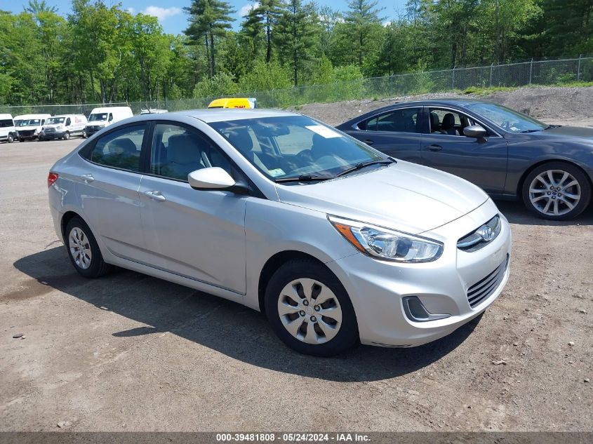 2016 HYUNDAI ACCENT SE