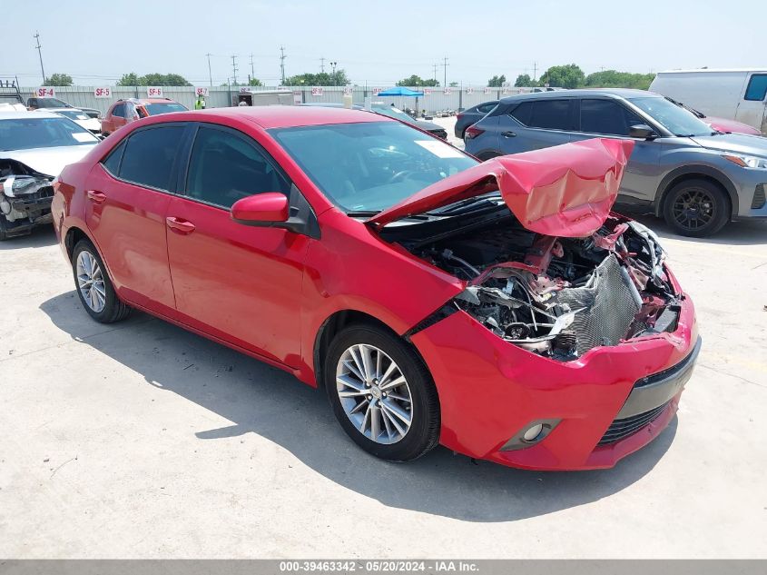 2015 TOYOTA COROLLA LE PLUS