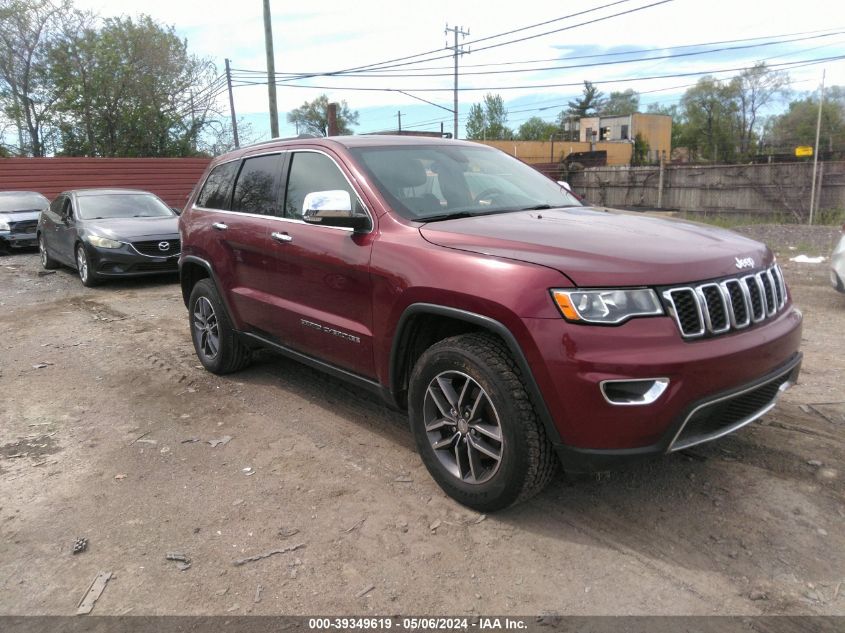 2017 JEEP GRAND CHEROKEE LIMITED 4X4