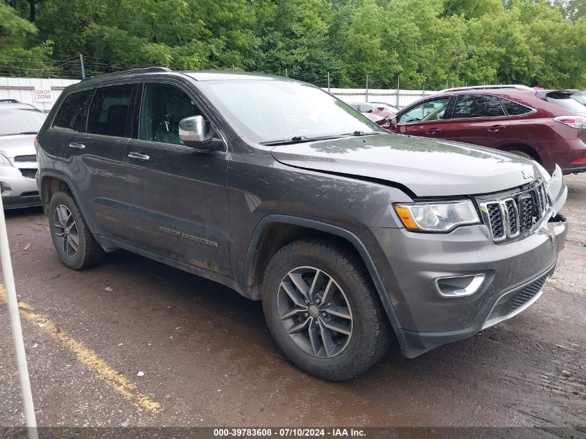 2017 JEEP GRAND CHEROKEE LIMITED 4X4