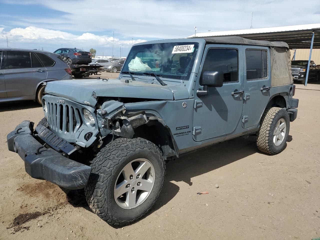 2015 JEEP WRANGLER UNLIMITED SPORT