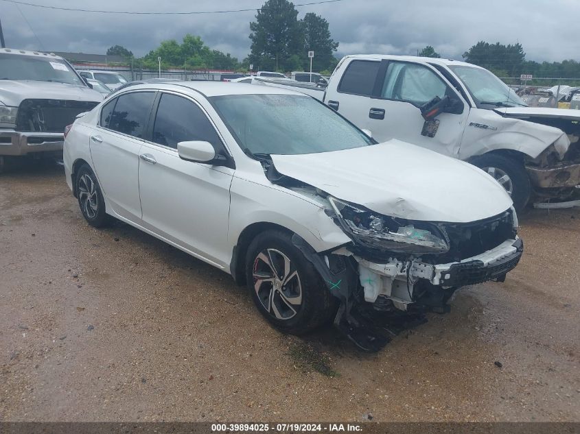 2017 HONDA ACCORD LX