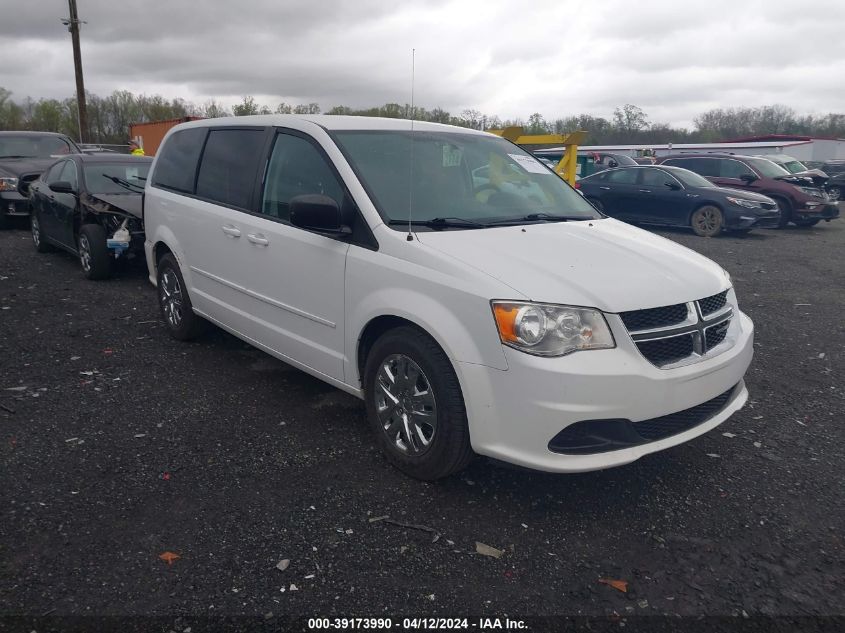 2016 DODGE GRAND CARAVAN SE