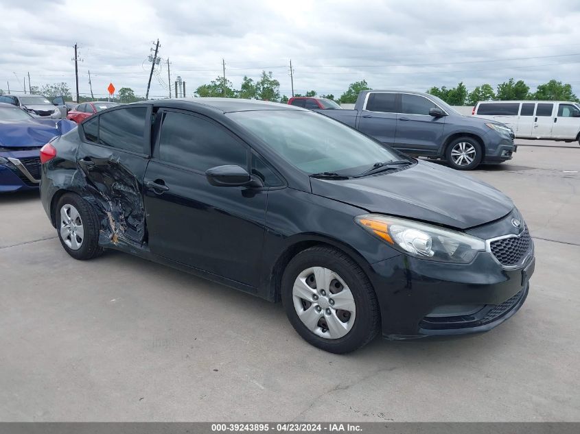 2015 KIA FORTE LX