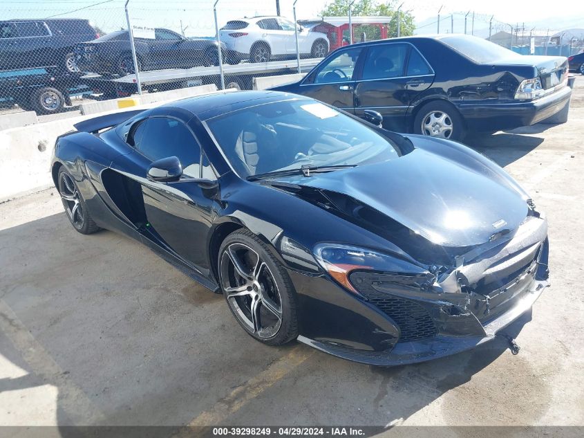 2015 MCLAREN 650S