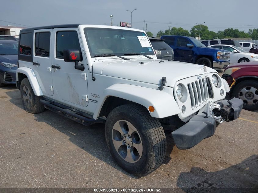 2017 JEEP WRANGLER UNLIMITED SAHARA