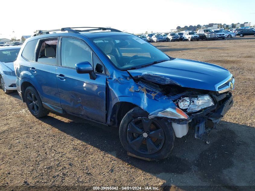 2016 SUBARU FORESTER 2.5I PREMIUM