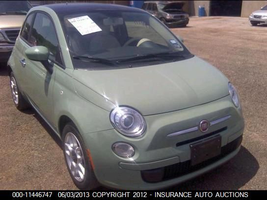 2012 FIAT 500 POP