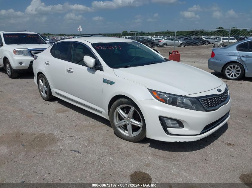 2014 KIA OPTIMA HYBRID EX