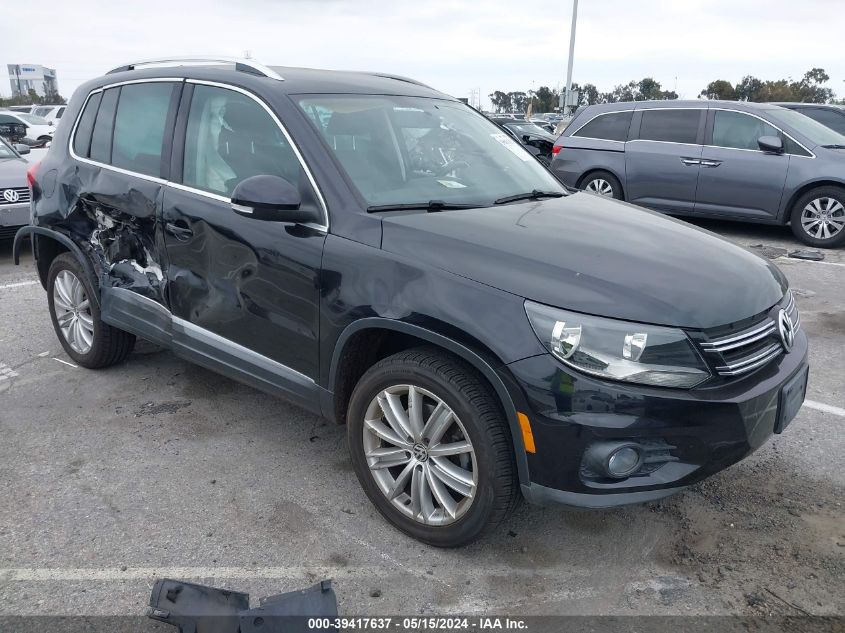 2013 VOLKSWAGEN TIGUAN SE