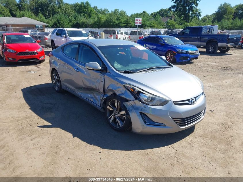 2015 HYUNDAI ELANTRA LIMITED