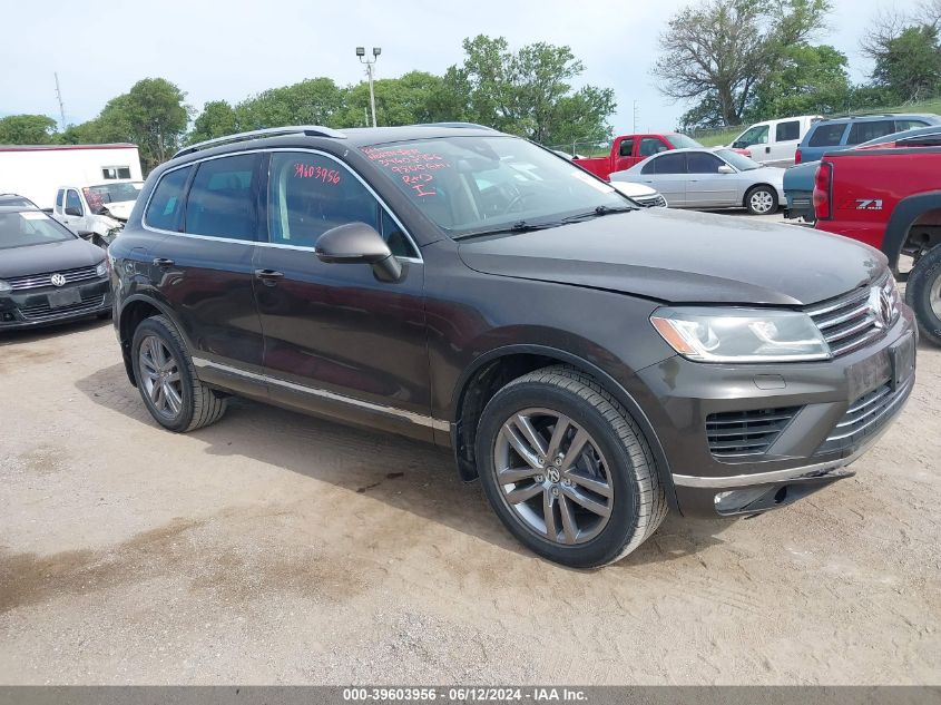 2016 VOLKSWAGEN TOUAREG SPORT/LUX/EXECUTIVE