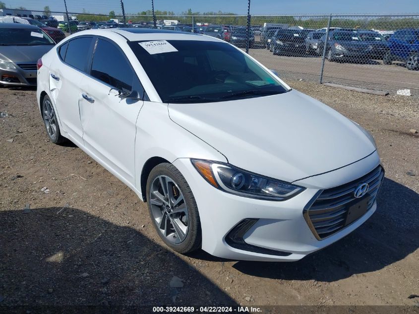 2017 HYUNDAI ELANTRA LIMITED