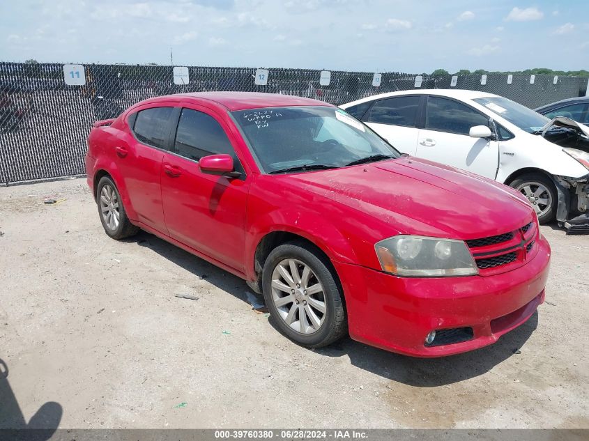 2013 DODGE AVENGER SXT