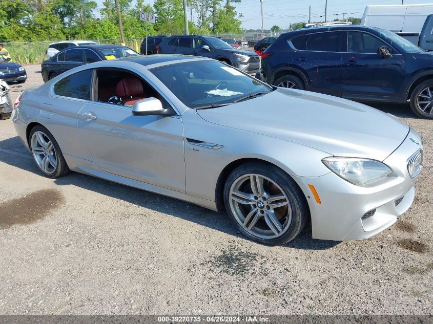 2012 BMW 650I XDRIVE