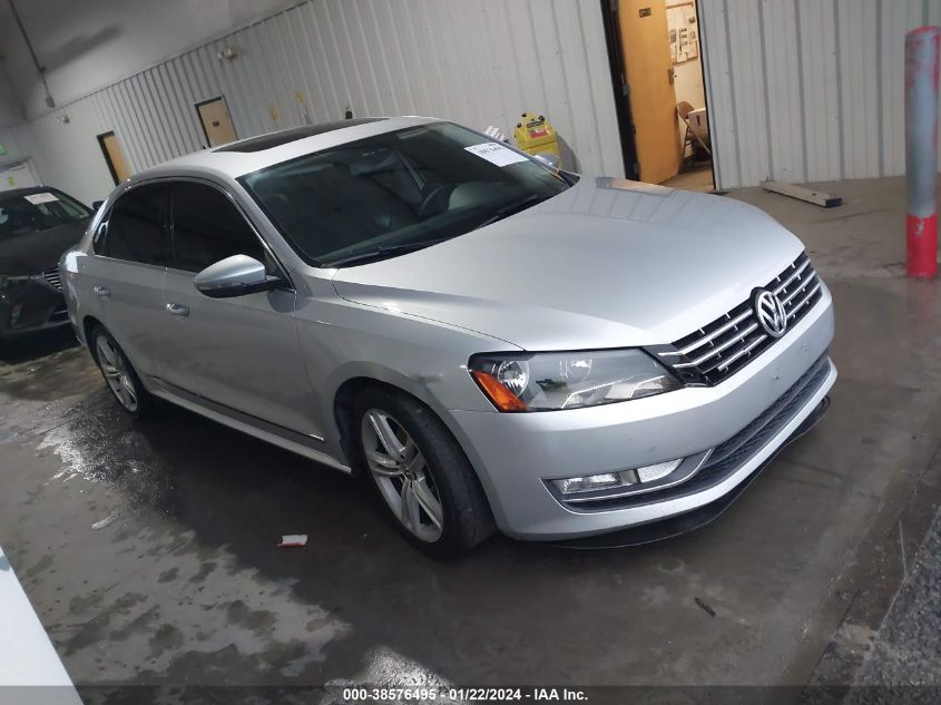 2012 VOLKSWAGEN PASSAT 3.6L V6 SEL PREMIUM