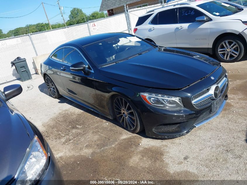 2015 MERCEDES-BENZ S 550 4MATIC