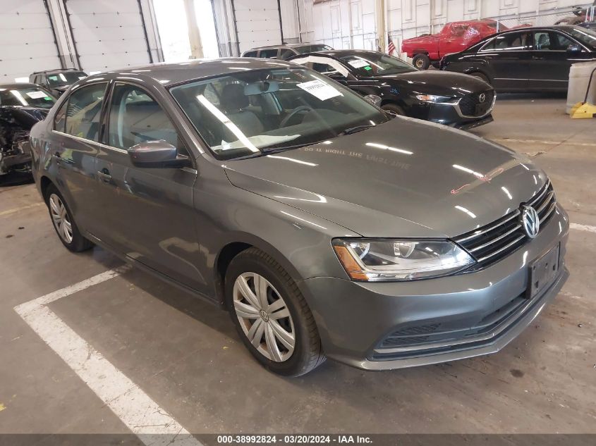 2017 VOLKSWAGEN JETTA 1.4T S