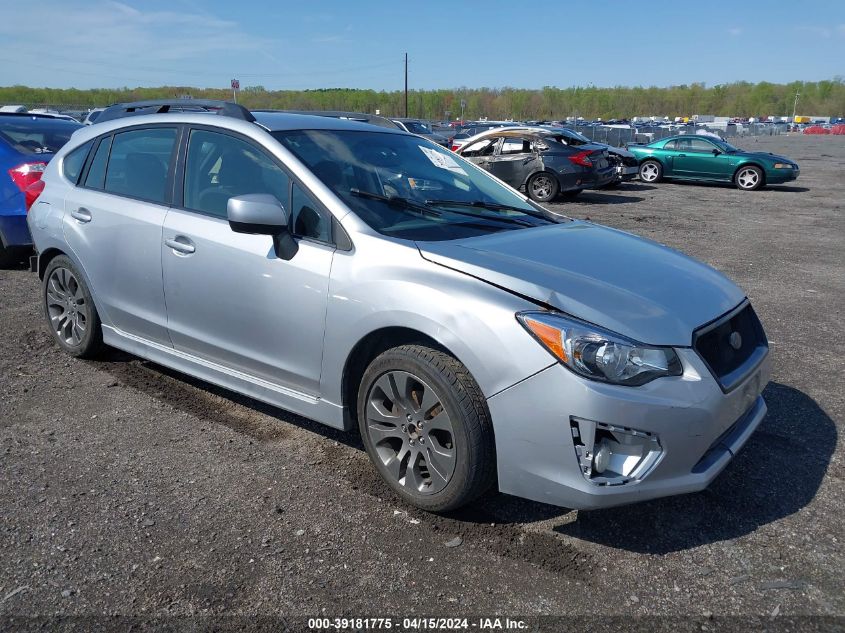 2013 SUBARU IMPREZA 2.0I SPORT PREMIUM