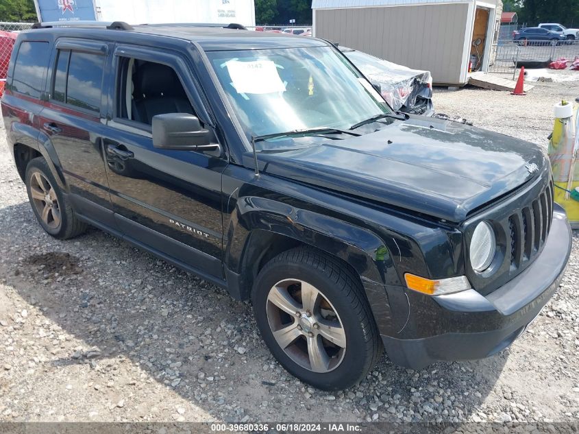 2016 JEEP PATRIOT HIGH ALTITUDE EDITION