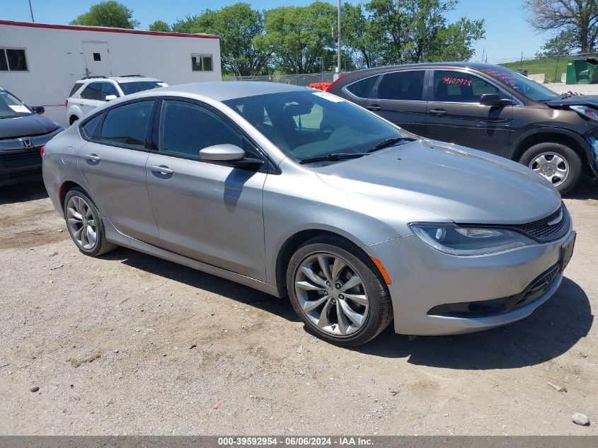 2015 CHRYSLER 200 S