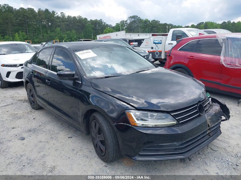 2017 VOLKSWAGEN JETTA 1.4T S