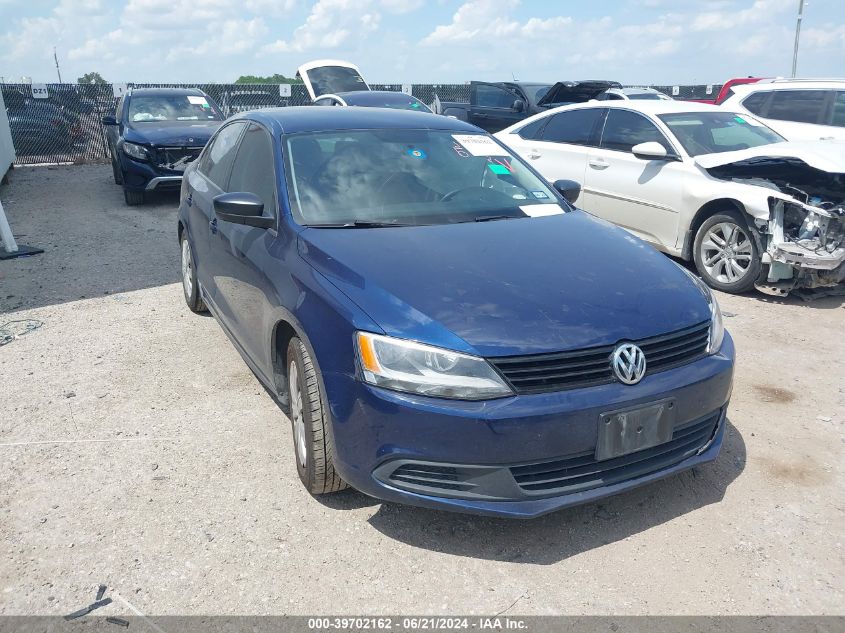 2013 VOLKSWAGEN JETTA 2.0L S