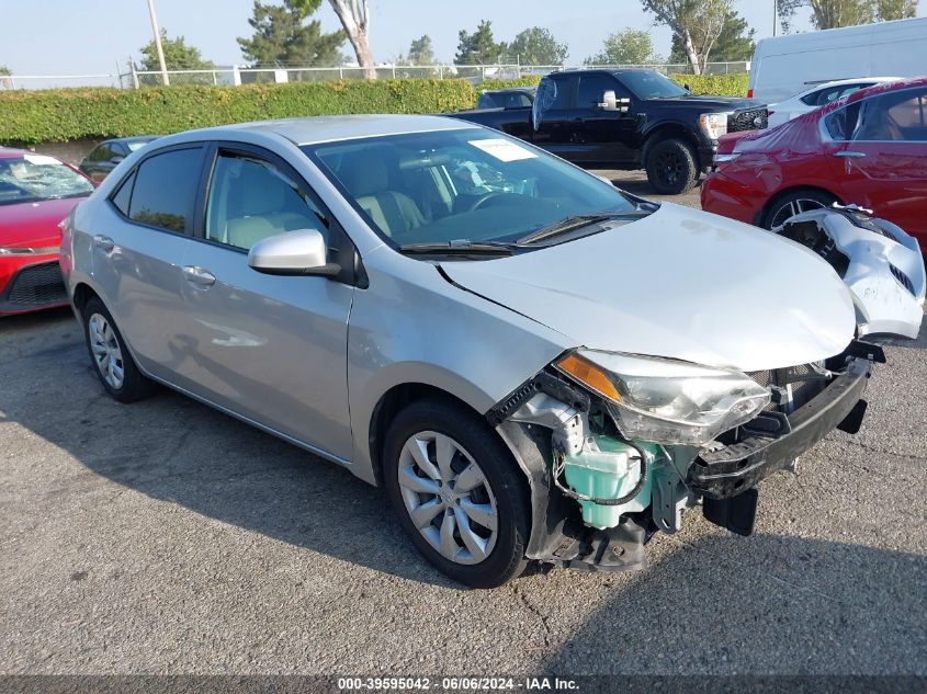 2016 TOYOTA COROLLA LE