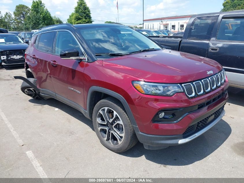 2022 JEEP COMPASS LIMITED 4X4