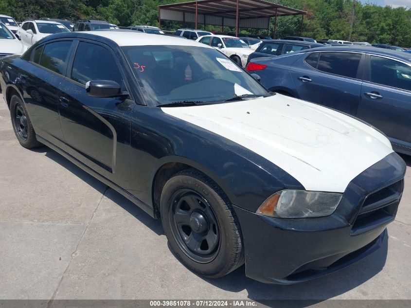 2013 DODGE CHARGER POLICE