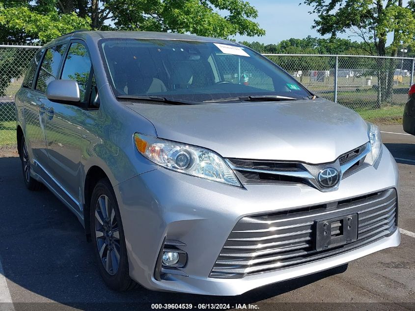 2018 TOYOTA SIENNA XLE PREMIUM 7 PASSENGER