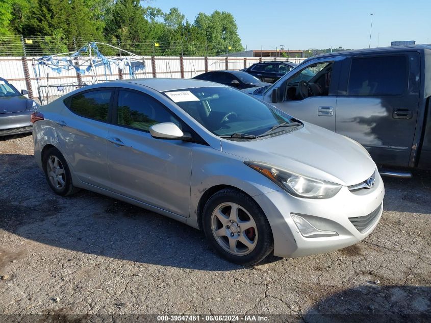 2015 HYUNDAI ELANTRA SE