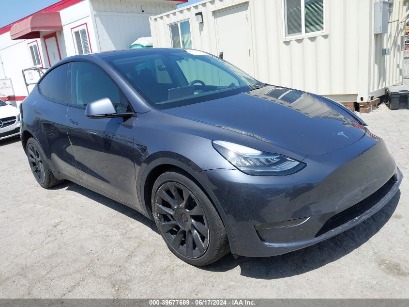 2021 TESLA MODEL Y LONG RANGE DUAL MOTOR ALL-WHEEL DRIVE