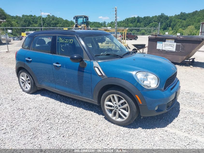 2012 MINI COOPER S COUNTRYMAN