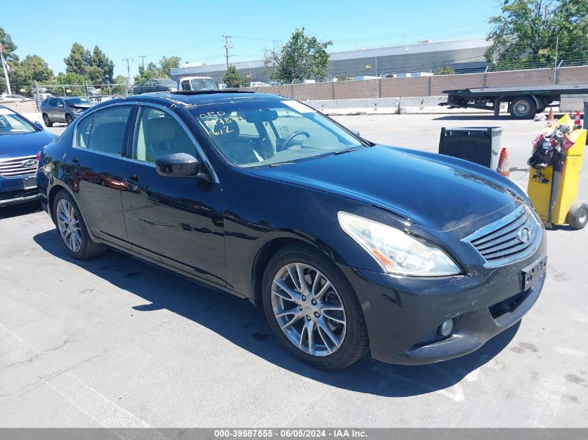 2011 INFINITI G37 JOURNEY